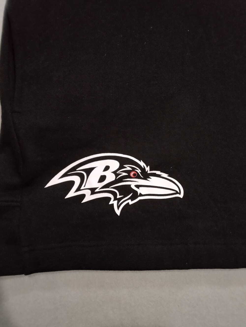 Women's Baltimore Ravens DKNY Sport Black Quarter Zip Sweater Sneaker Dress NWOT - Picture 4 of 10